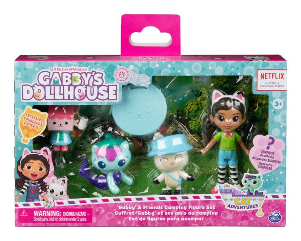 Gabby's Dollhouse Camping Friends Figure Pack