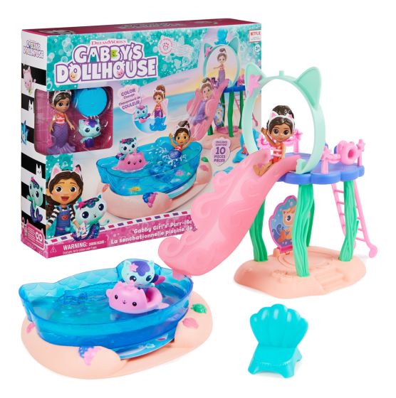 Gabby's Dollhouse Pool Playset