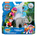 Paw Patrol Figure Hero Pups Jungle Marshall and Skye with Elephant