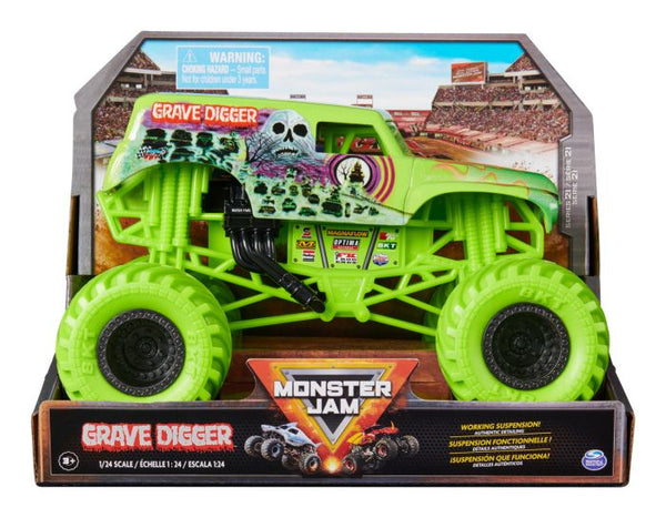Monster Jam 1:24 Die Cast Grave Digger