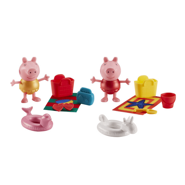 Peppa Pig Figure & Accessory Pack - Beach Theme