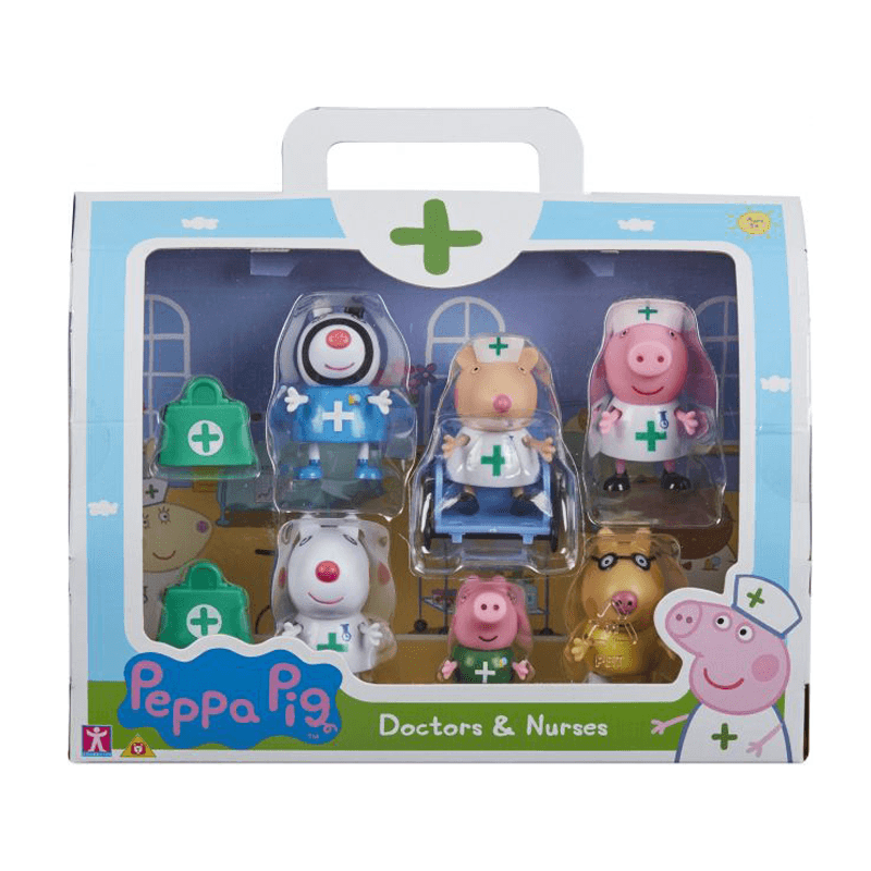 Peppa Pig Doctors and Nurses Figure Pack