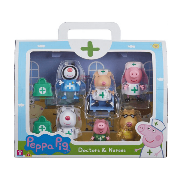 Peppa Pig Doctors and Nurses Figure Pack